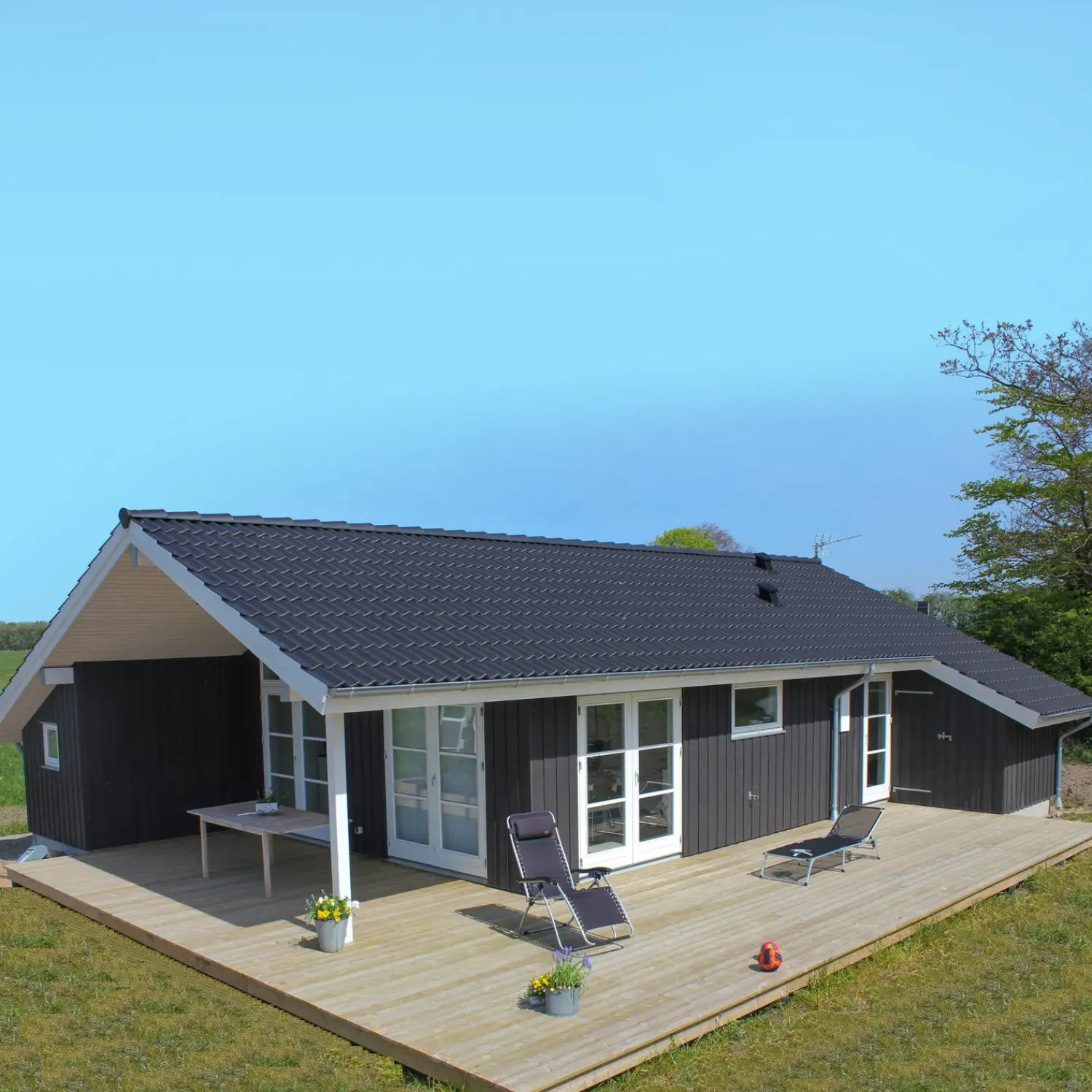 Trykimprægnerede Terrassebrædder^Terrassebrædder trykimpræg. 32x125 mm 3,6 m