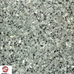 Granit.dk Terrazzofliser^Terrazzo flise caracas slebet overflade uden fas 40x40x1,5 cm