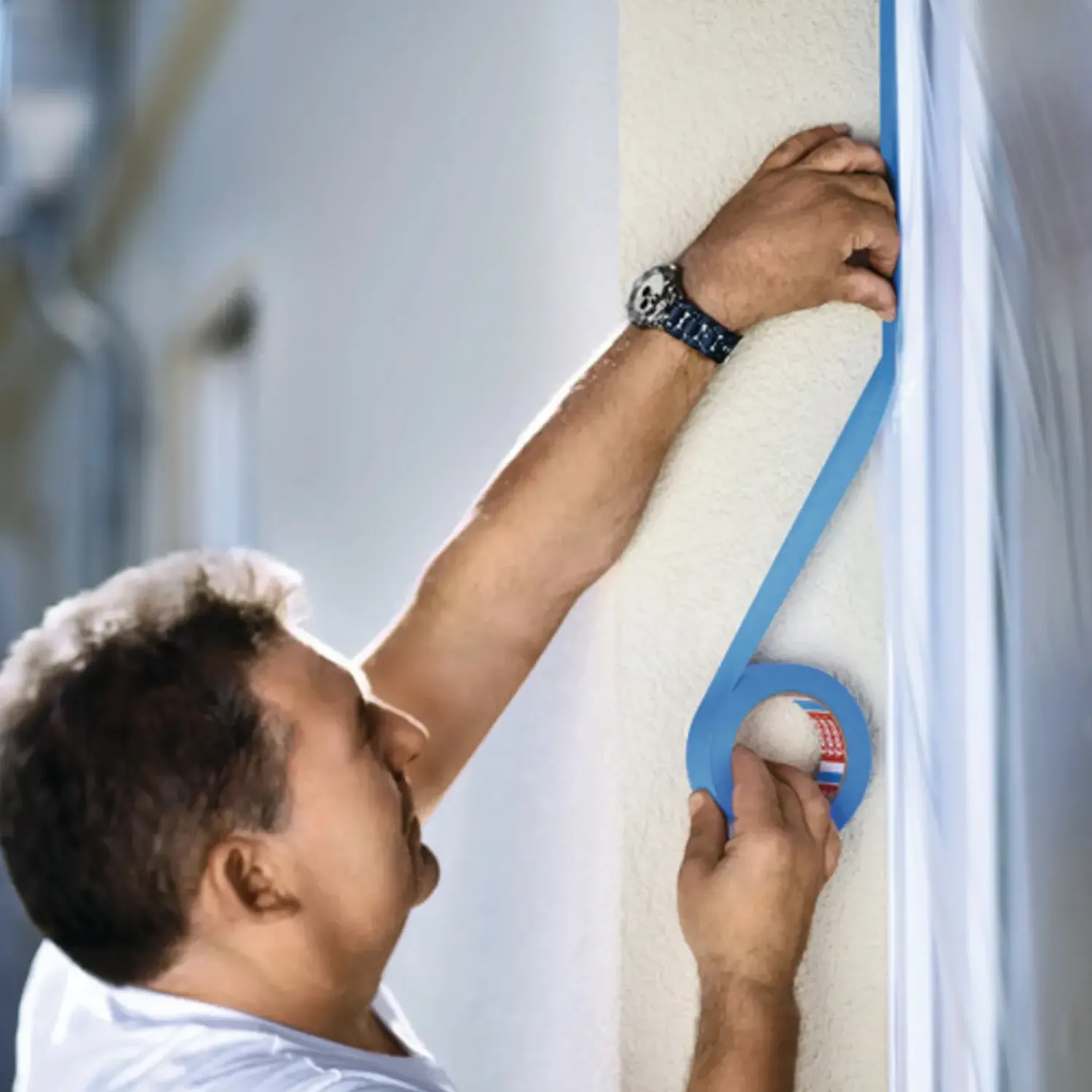 Outlet Tesa ® 4440 Professionel udendørs malertape 50 m x 50 mm blå