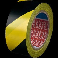 Tesa Afspærring Og Afmærkning^advarselstape gul/sort 33 m x 50 mm