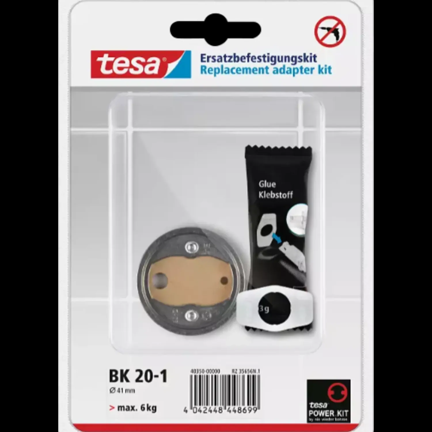 Clearance Tesa ekstra adapter kit BK20-1