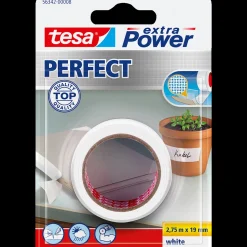 Best Tesa® extra Power Perfect hvid 2,75 m x 19 mm