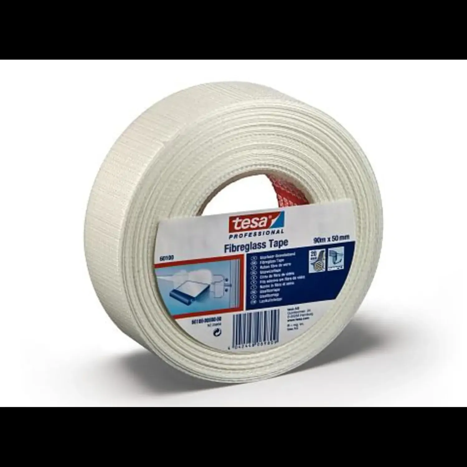 Online Tesa glasfibervæv/gipstape hvid 45m x 48 mm