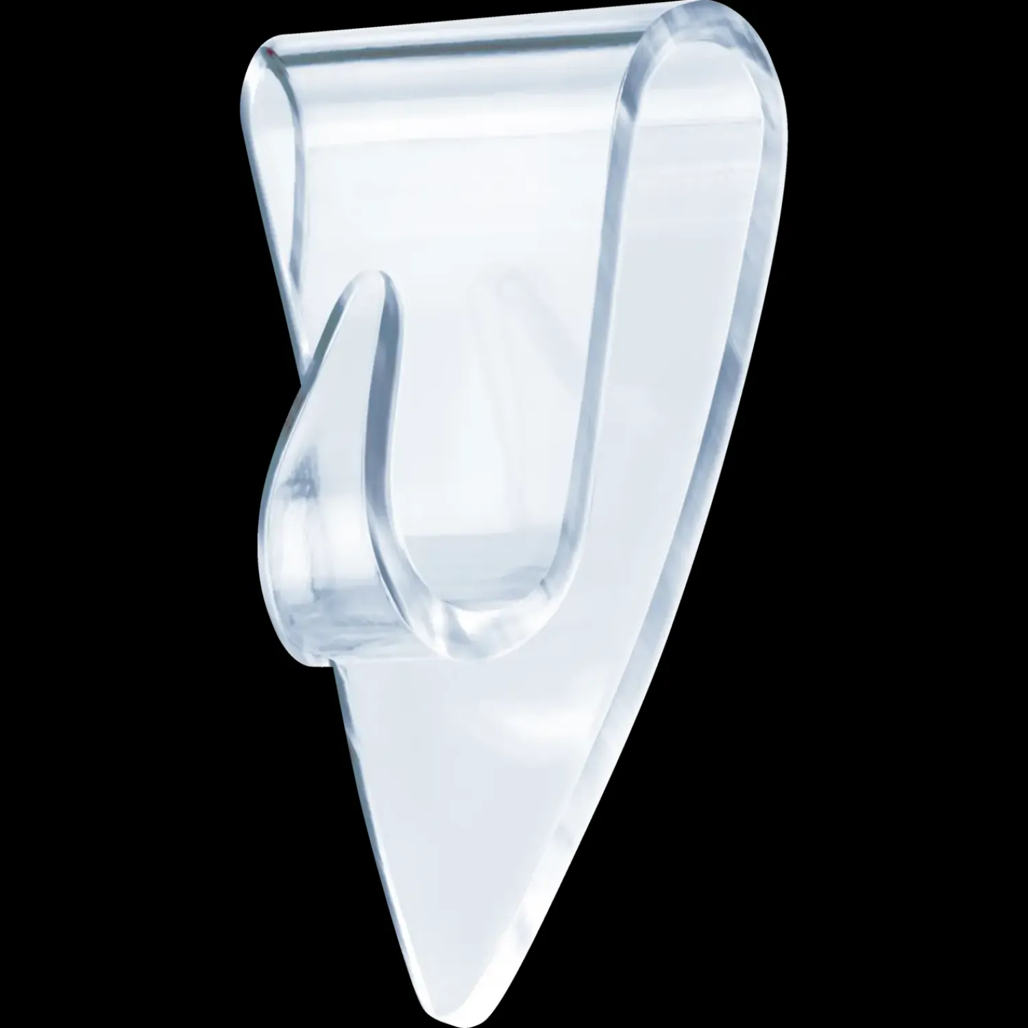 Tesa Tape Og Opmærkning^® Klæbekrog til transparente overflader og glas (0,2 kg) - 5-pk