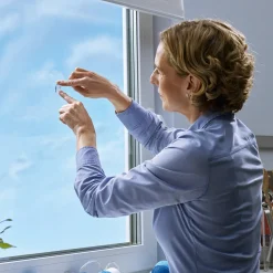 Tesa Tape Og Opmærkning^® Klæbekrog til transparente overflader og glas (0,2 kg) - 5-pk