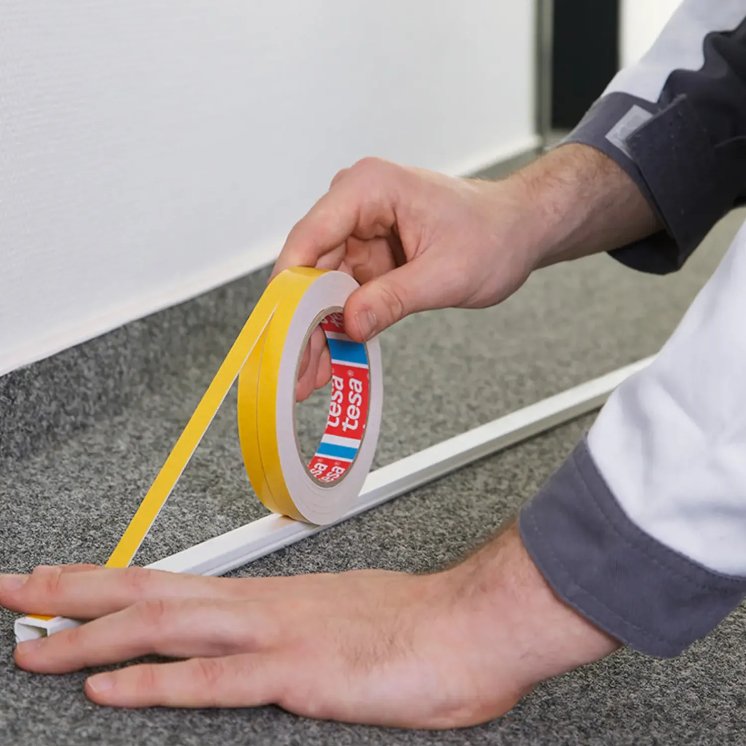 Best Tesa ® Powerbond Slim dobbeltklæbende monteringstape indoor 5 m x 9 mm