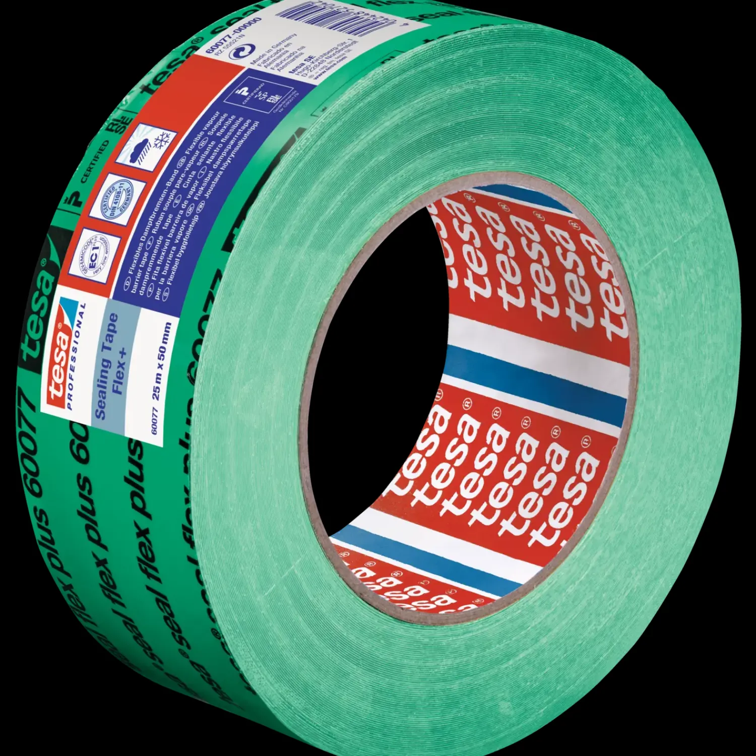 Tesa Tape^® Professional 60077 SealFlex tætningstape 25 m x 50 mm grøn