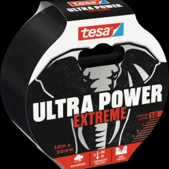 Tesa Tape^Ultra Power Extreme reparationstape 10 m x 50 mm sort