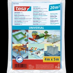 Tesa Tape Og Opmærkning^® Universal beskyttelsesfolie 5000 mm x 4 m