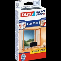 Sale Tesa ®Insect Stop Insektnet Comfort t/vinduer 1,3x1,3 m sort