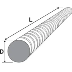 Dame Armeringsnet^Tibnor rustfri kamstål 6 mm x 6 m