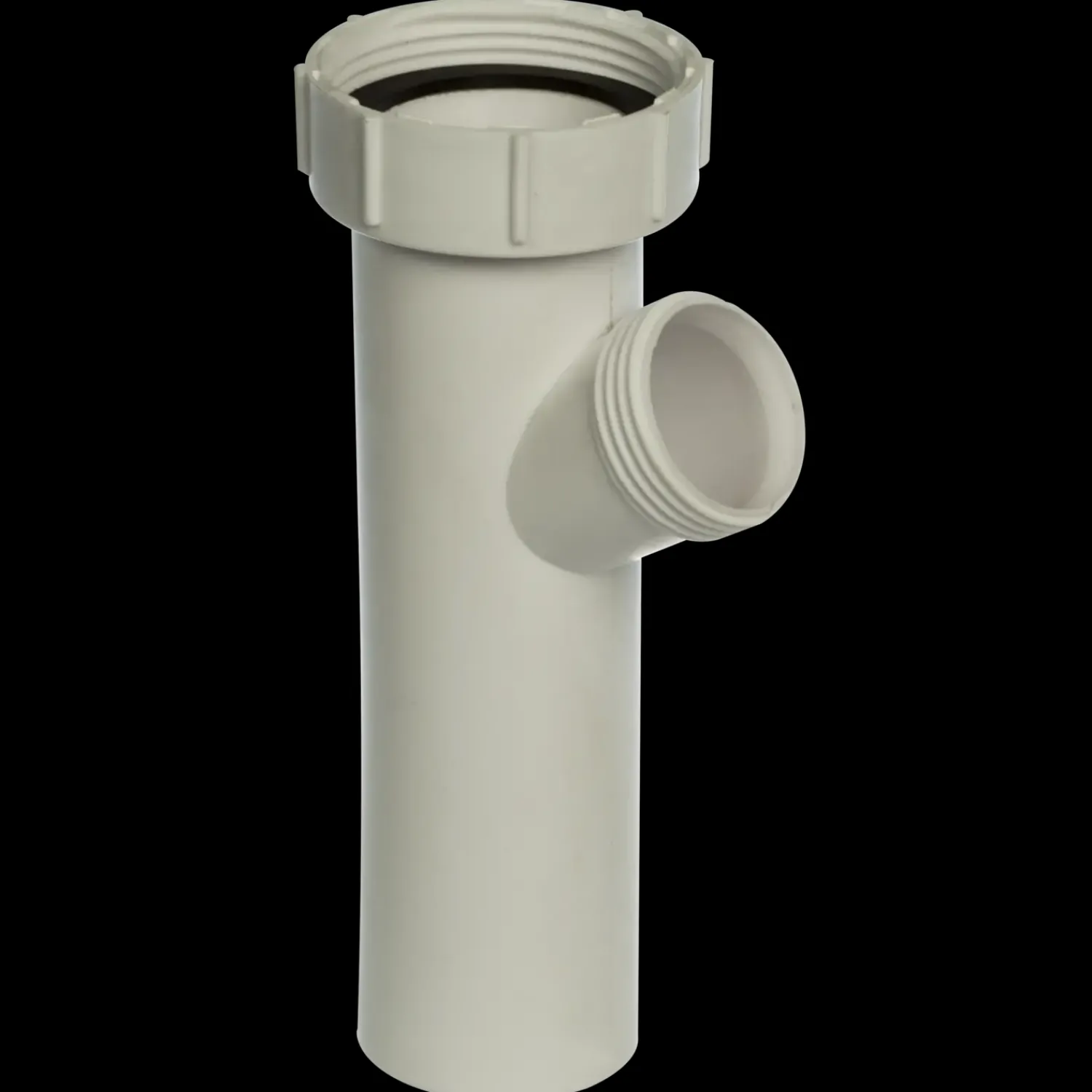 Hot Tilslutningsrør t/vask m/slangestuds 1 1/2"x540 mm hvid