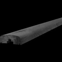 Frøslev træ Tilbehør Til Hegn^Topprofil brædt sortmalet 50x125 mm x 3,9 m