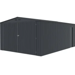 Outlet Torben redskabsskur 20,5 m², stål, mørkegrå