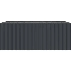 Outlet Torben redskabsskur 20,5 m², stål, mørkegrå