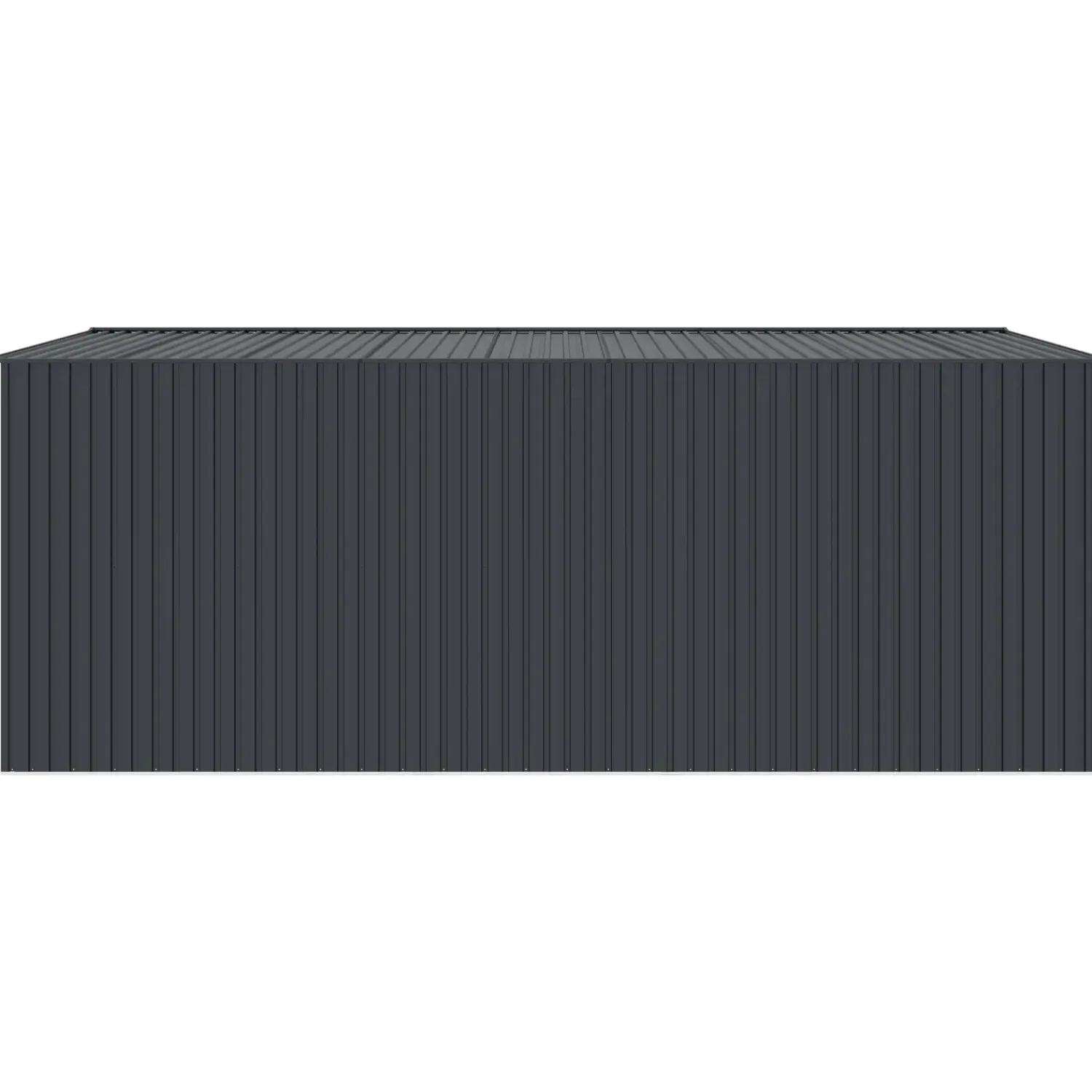 Outlet Torben redskabsskur 20,5 m², stål, mørkegrå