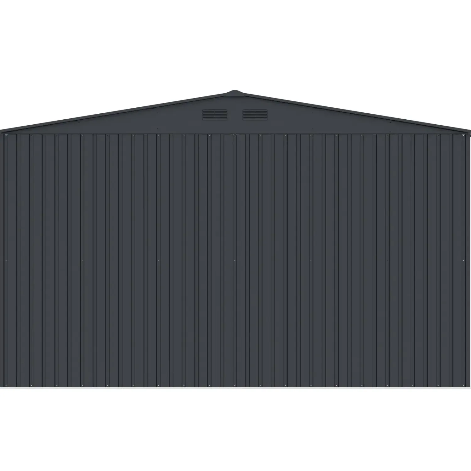 Outlet Torben redskabsskur 20,5 m², stål, mørkegrå