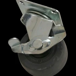 Hot Peder Nielsen Transport hjul m/plade og bremse Ø50 mm
