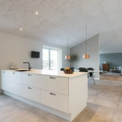 Troldtekt Loftbeklædning^loftsplader hvid extrem fin 25x600x1200 mm