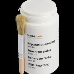 Troldtekt Loftbeklædning^reperationsmaling hvid
