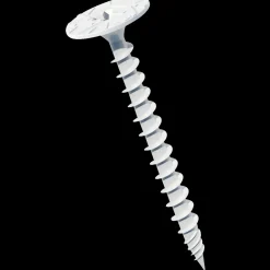 Troldtekt Tilbehør Loft Og Vægge|Træbetonskruer^® strukturskrue til træ og stål 4,2x55 mm hvid 100 stk.