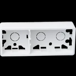 E-Line Dåser Og Underlag^Underlag 2½M til afbryder+ hvid