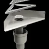 Clearance Unidrain sampak hjørne model med lodret udløb Ø75 mm