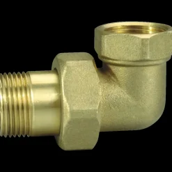 Termostater^Union 1/2" vinkel messing