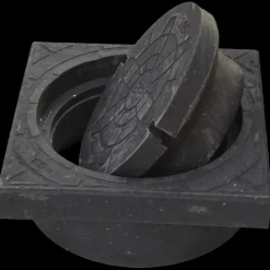 Afløb Og Rør^Universal kegle med fals og dæksel 315 mm