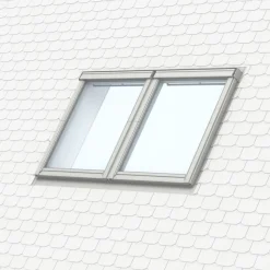 Hot Velux EBL MK04 tvillingeinddækning til fladt tag 78x98 cm