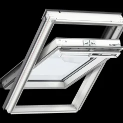 Velux Vinduer^GGL CK02 2068 manuelt vippevindue hvidmalet fyrretræ 55x78 cm