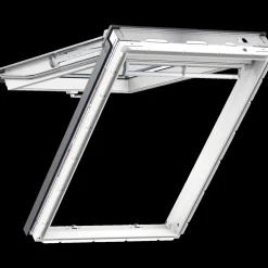 Outlet Velux GPU MK06 0066 tophængt 3-lagssuperlavenergi polyuretan vindue hvid 78x118 cm