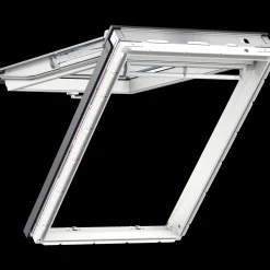 Online Velux GPU MK04 tophængt vindue, hvid polyurethan, 78x98 cm