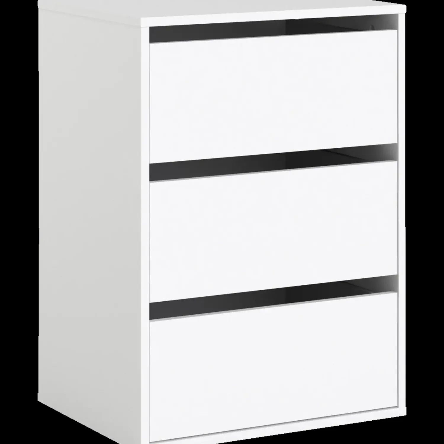 Tvilum Garderobe|Tilbehør Til Kontor Og Værksted^Verona skuffeindsats m/3 skuffer hvid