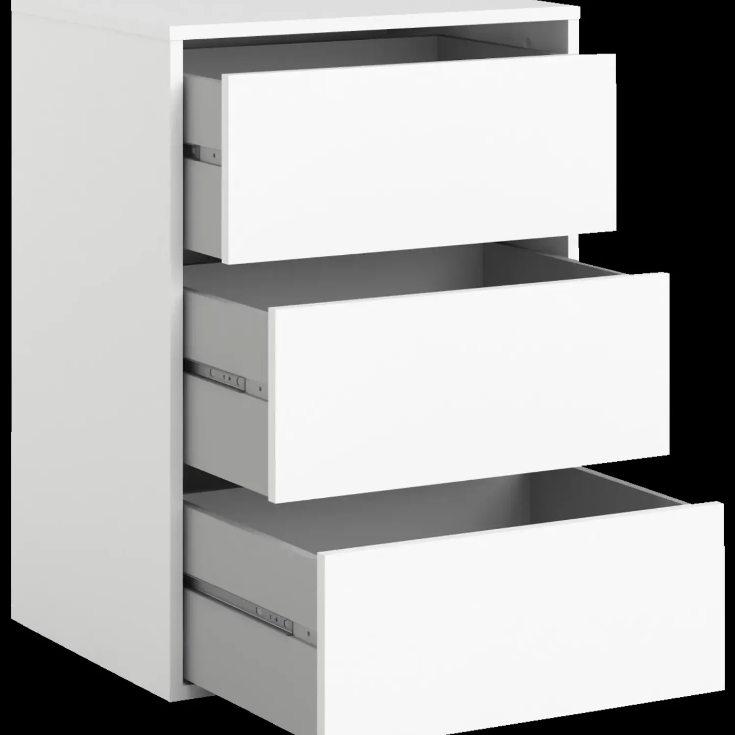 Tvilum Garderobe|Tilbehør Til Kontor Og Værksted^Verona skuffeindsats m/3 skuffer hvid