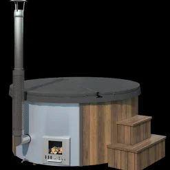 Discount Vildmarksbad HEIMDAL til 8 personer, Ø226 cm