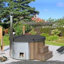 Discount Vildmarksbad HEIMDAL til 8 personer, Ø226 cm