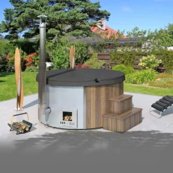 Clearance Vildmarksbad THOR til 6 personer, Ø200 cm