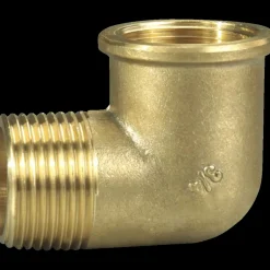 Vvs-Fittings Og Rør^Vinkel 1/2"x1/2" messing