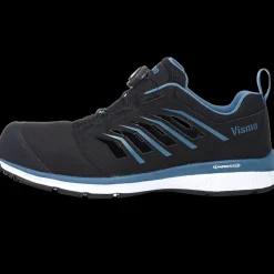 Vismo Sandaler^ESD Nubuck sikkerhedssandal blå str. 41