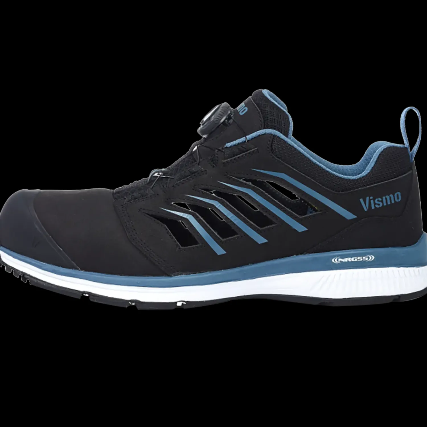 Vismo Sandaler^ESD Nubuck sikkerhedssandal blå str. 41