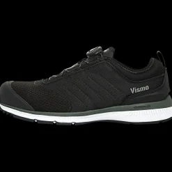 Vismo Sikkerhedssko^ESD sikkerhedssko med Boa sort/army str. 46