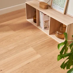 Trægulve^Wallmann Eg Herregårdsplank trægulv børstet natur matlak 15x260x2200 mm