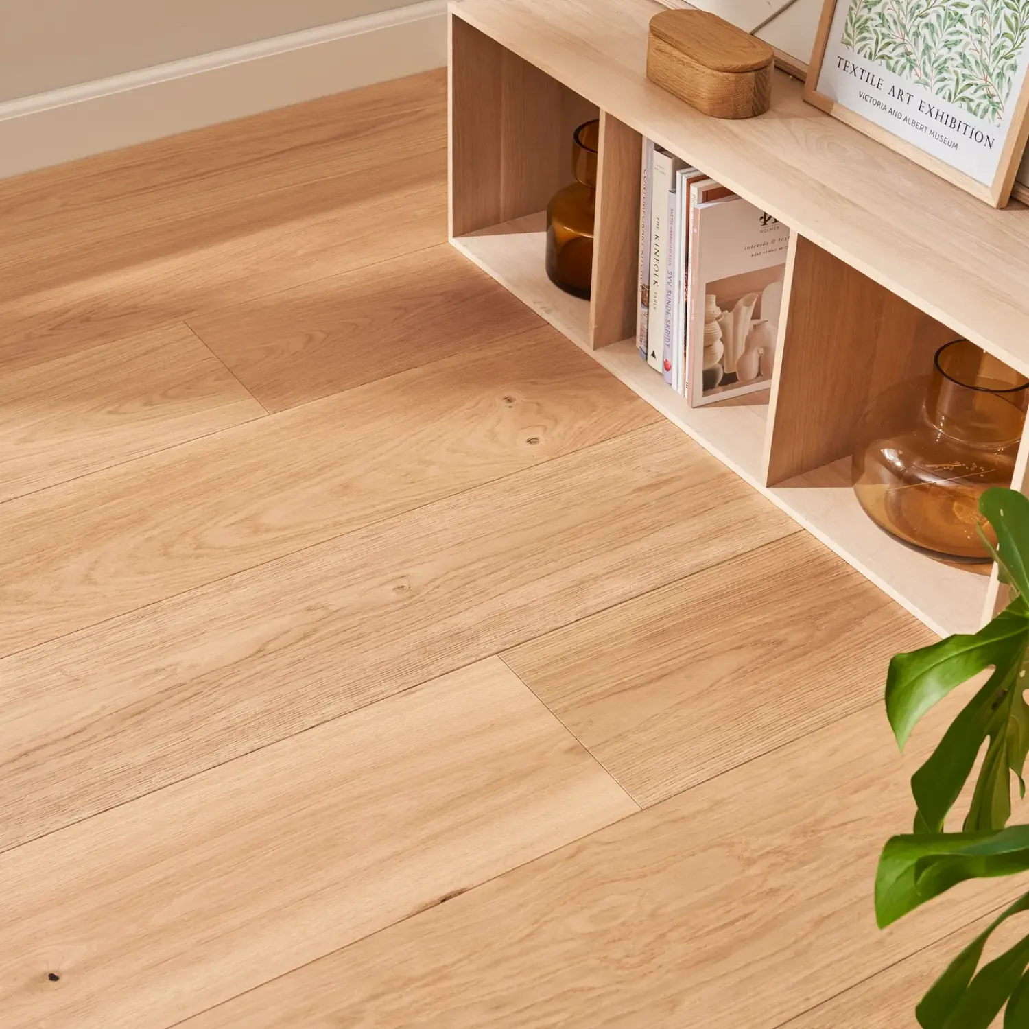 Trægulve^Wallmann Eg Herregårdsplank trægulv børstet natur matlak 15x260x2200 mm