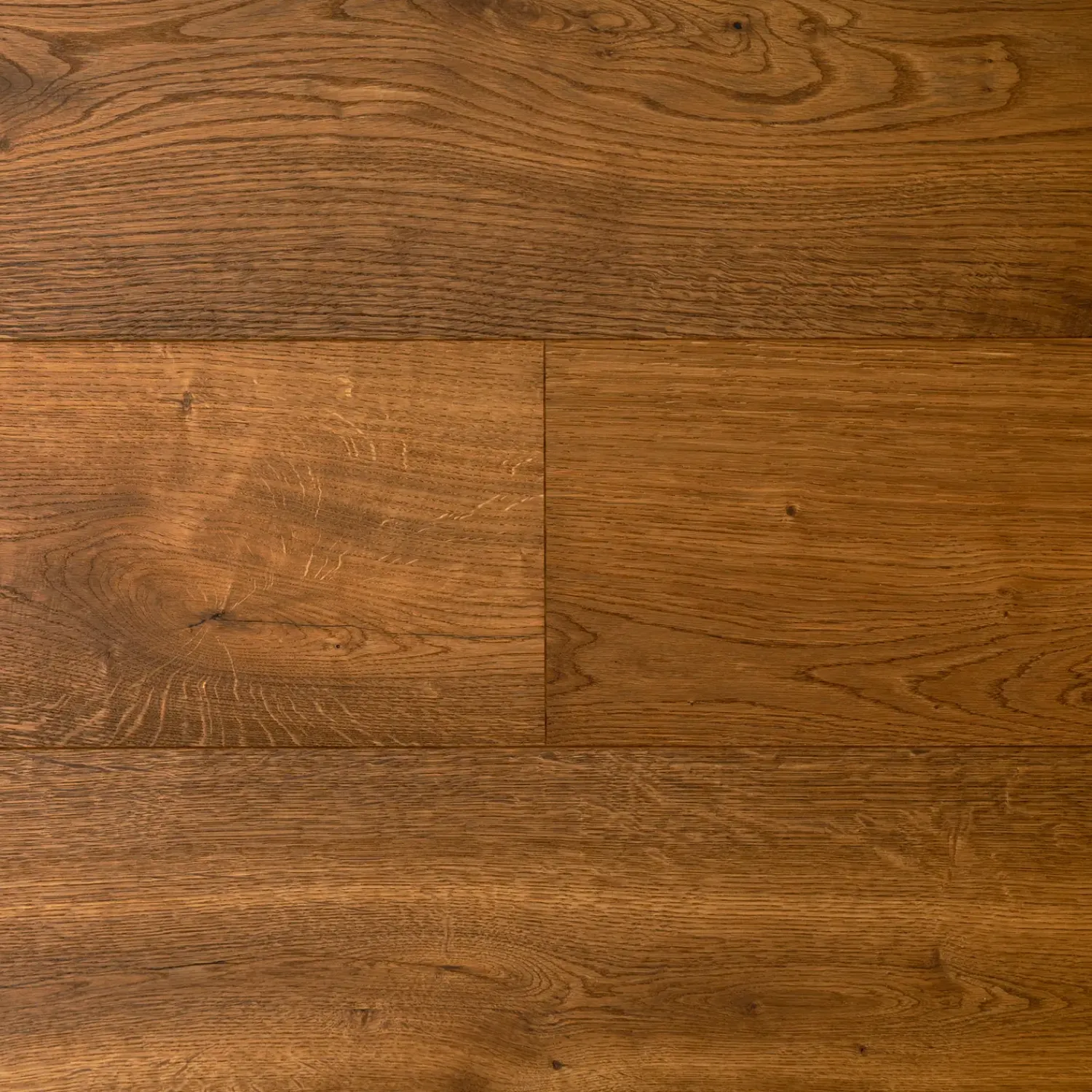 Clearance Wallmann herregårdsplank laminatgulv børstet/rustik røget eg 260x2200x15 mm