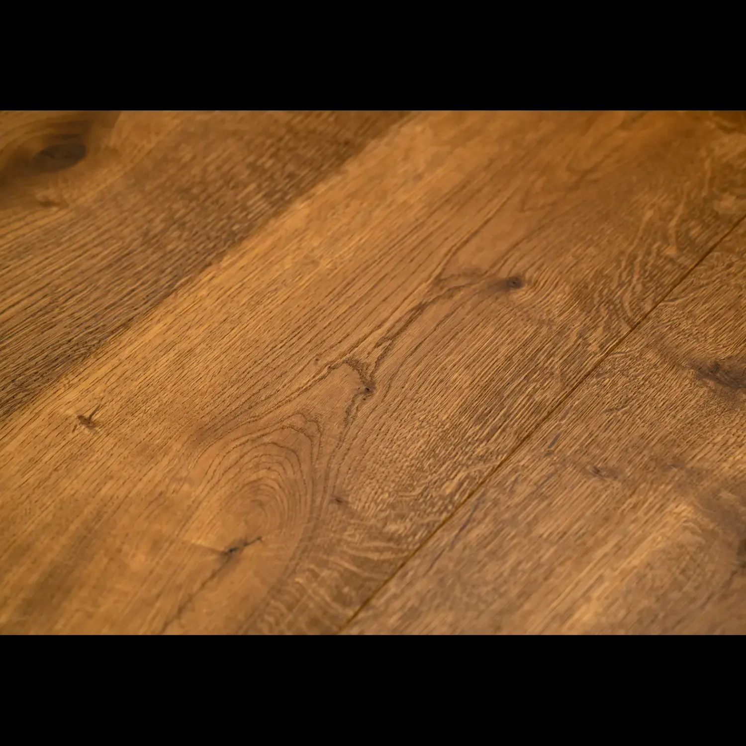 Clearance Wallmann herregårdsplank laminatgulv børstet/rustik røget eg 260x2200x15 mm