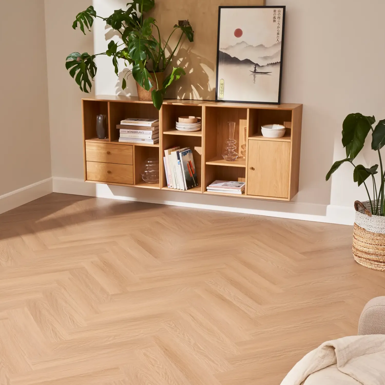 Wallmann Laminatgulve^Impressive sildeben laminatgulv invisible eg 600x120x7,65 mm