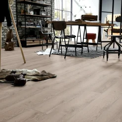 Wallmann Laminatgulve^Mammut laminatgulv grå mountain eg 188x1845x12 mm