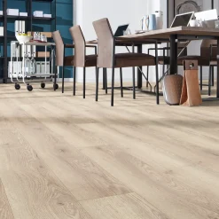 Wallmann Laminatgulve^planke laminatgulv, Mammut, eg mountain beige, 1845x188x12 mm