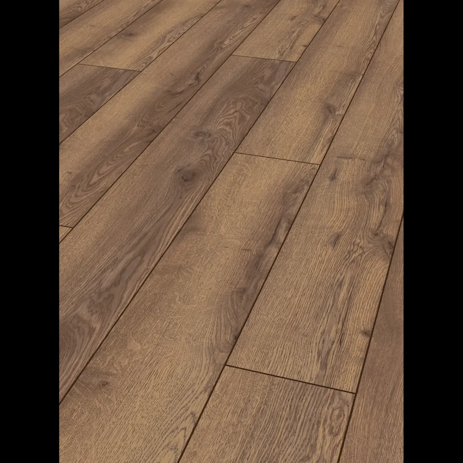 Wallmann Laminatgulve^planke laminatgulv, Mammut, eg mountain natur, 1845x188x12 mm